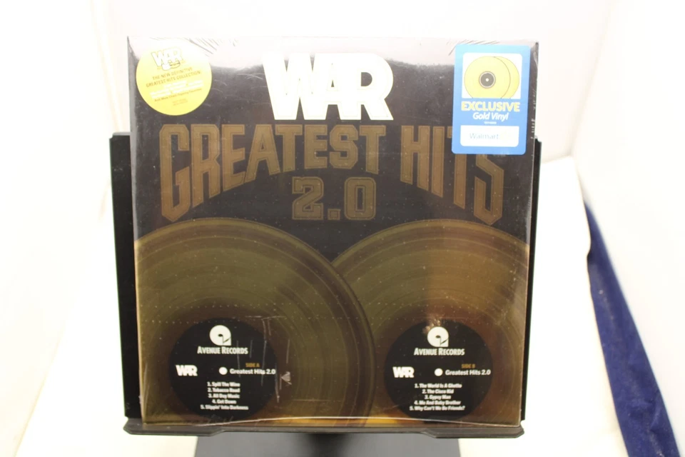 War - Greatest Hits 2.0 - Limited 2xLP Gold Colored Vinyl (New/Sealed) - Image 1 of 1