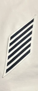 US Navy Service Bars White 6= 24 Years Male USN - Picture 1 of 2