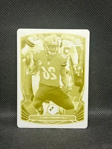 2014 Bowman Chrome Football #51 Le'Veon Bell Druckplatte gelb 1/1 - Bild 1 von 2