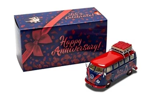 VOLKSWAGEN CAMPERVAN - 'HAPPY ANNIVERSARY' - CORGI - 1:43 - PRESENTATION BOXED - Picture 1 of 2