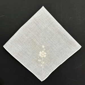 Besticktes Erbstück Hochzeit Taschentuch Braut Landhaus Kern Vintage zierlich - Bild 1 von 4