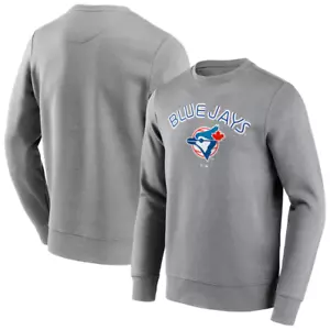 Toronto Blue Jays Sweatshirt MLB True Classics Men's Top - New - Picture 1 of 3