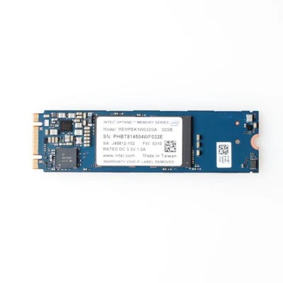 Intel Optane Memory 32 GB M.2 2280 32GB MEMPEK1J032GA PCIe 3.0 3D Xpoint NVMe - Image 1 of 3