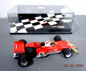 Minichamps 1:43 1970 Gold Leaf Lotus 72 Formula 1 Race Car- Jochen Rindt - Picture 1 of 4