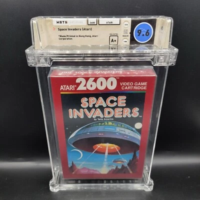 Space Invaders Atari 2600 Factory Sealed, graded Wata 9.6 A+ - Image 1 of 2