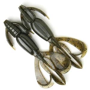 #101 KEITECH CRAZY FLAPPER Jig Trailer Texas Rig Squid Aroma Scent Soft Lure - Picture 1 of 3