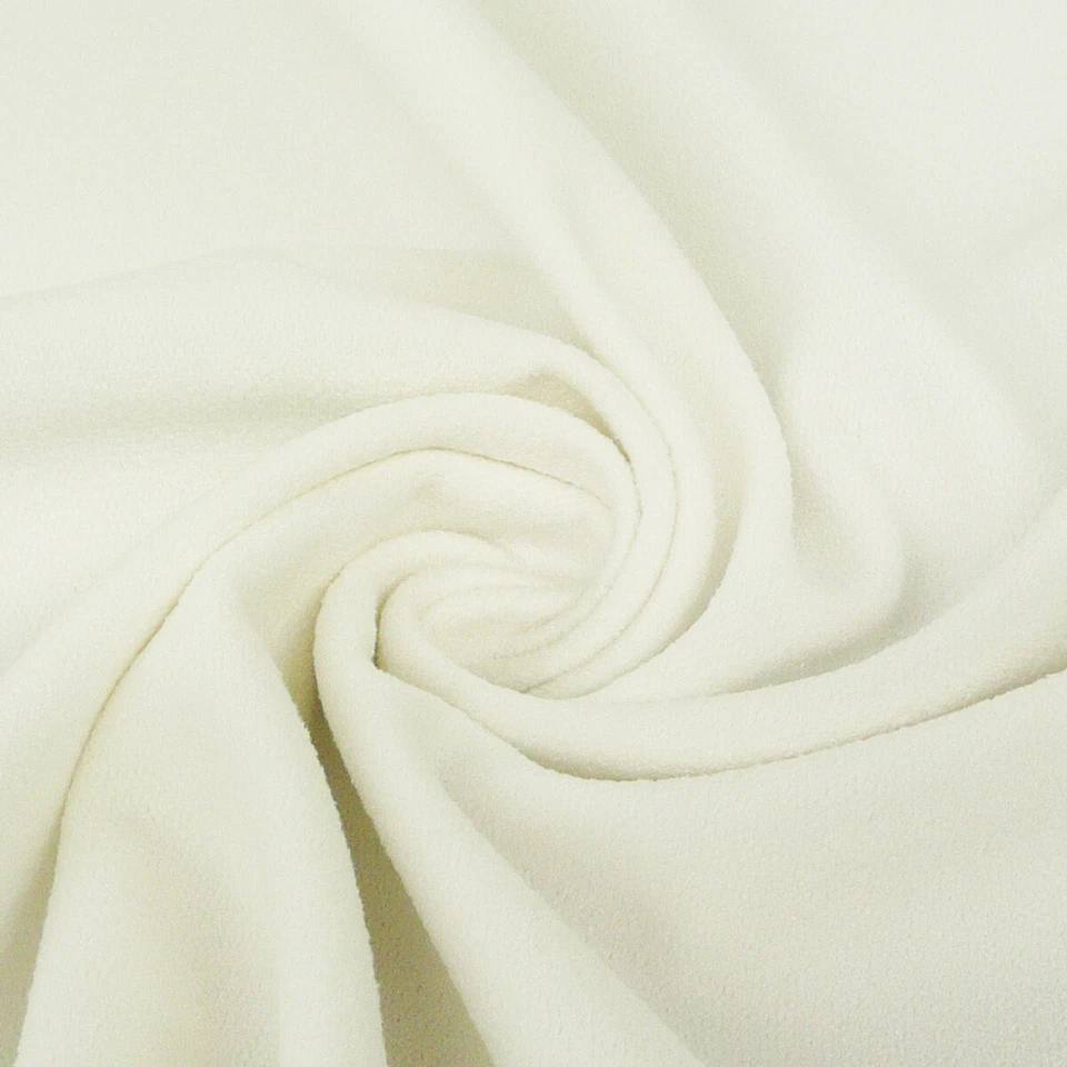 Mikrofaser Gewebe July wollweiß 1,40m Breite - Bild 1 von 1