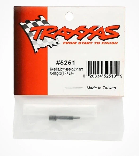 Traxxas 5251 Needle Low-Speed / 2x1mm O-Ring (2) (TRX 2.5, 2.5R) TRA1 - Image 1 of 1