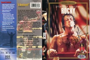 Cubierta de DVD firmada por Carl Weathers Rocky PSA/DNA autógrafo auténtico certificado de autenticidad - Imagen 1 de 1