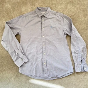 Camicia uomo Springfield cotone manica lunga taglia media Oxford vestibilità regolare - Foto 1 di 12