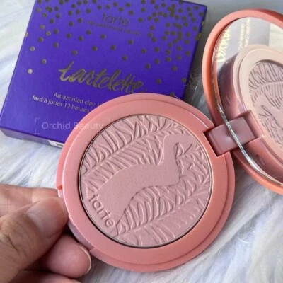 Tarte Amazonian Clay 12-hour Blush~CELEBRATED~Large Size 0.2oz / 5.6g~New Boxed - Image 1 of 4