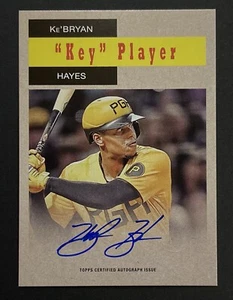 2024 Topps Archives Ke'Bryan Hayes 1958 TV Western su scheda Auto SSP - Foto 1 di 2