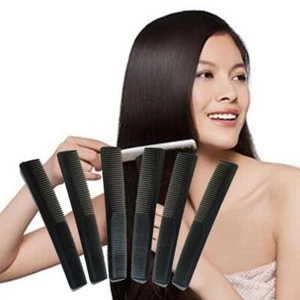 Hair Comb Mens Women Pocket Salon Barber Hairdresser Black NEW New!~ X4D6 U1F6 - Picture 1 of 11