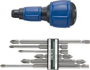 New Engineer Master Grip Driver Set, 6 Bits, DR-52 from Japan - Picture 1 of 3