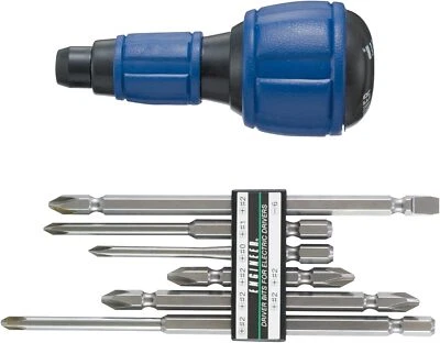 New Engineer Master Grip Driver Set, 6 Bits, DR-52 from Japan - Image 1 of 3