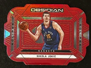 2020/21 Panini Obsidian NIKOLA JOKIC ECLIPSE RED NUGGETS #9 - Bild 1 von 10