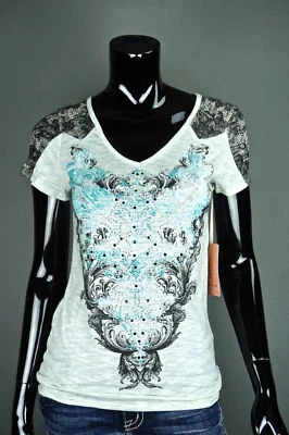 BKE ÁNGELES Y DIAMANTES "PIEDRAS DE IMITACIÓN COMO NUEVAS DE HIELO" EN HEBILLA ESTILO PECAMINOSO *108 Foto 1 de 4