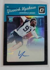 Yannick Ngakoue 2016 Donruss Optic Black RC Auto #20/25 #150 Rookie Colts Jags