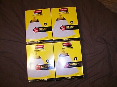 Rubbermaid Biohazard Spill Mop Pads - 4 Boxes - 40 Pads • 45$