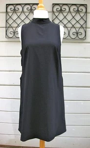 Lulus Wms L schwarz ärmellos hochgeschlossen Cut-Out Chic n Flirty Kleid neu ohne Etikett USA! - Bild 1 von 8