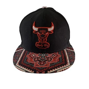 NUEVA ERA 59FIFTY Clásicos de Madera Dura Chicago Bulls Windy City SnapBack Gorra Sombrero - Imagen 1 de 6