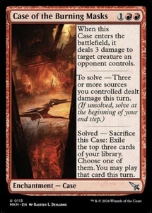 *MtG: 4x Case of the Burning Mask - Murders at Karlov Manor UC - magicman* - Bild 1 von 1