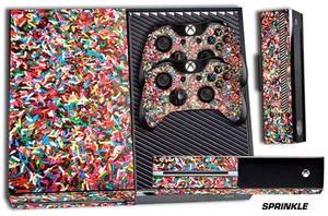 Skin for XBOX ONE 1 Console 2 Controller Graphics Sticker Wraps Decal SPRINKLE - Picture 1 of 1