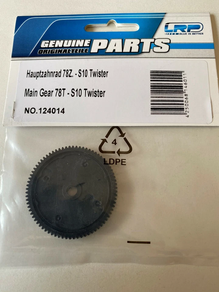 LRP Hauptzahnrad 78 Zähne #124014 für LRP S10 Twister - Bild 1 von 1