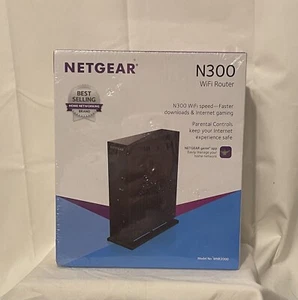 Netgear N300 300 Mbps 4-Port 10/100 Wireless N Router Gaming Single-band WNR2000 - Picture 1 of 5