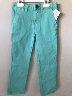 Pantalones ajustados Cat & Jack elásticos verde mar bolsillos en la cintura ajustables para niñas talla 4 Foto 1 de 4