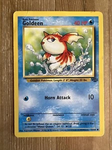 GOLDEEN 53/64 COMMON Jungle WOTC 1999 Pokemon - DMG - Picture 1 of 2