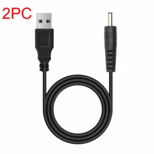 2× USB Power Charging Charger Cable Cord Lead Câble Motorola XOOM 1 MZ604 Tablet - Picture 1 of 4