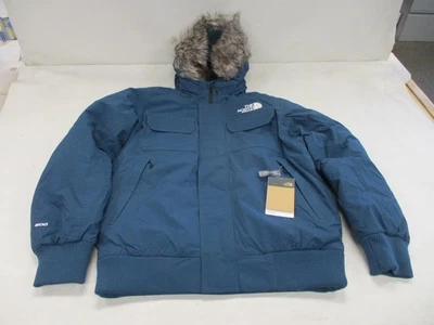 NORTH FACE МУЖСКОЙ MCMURDO BOMBER КУРТКА РАЗМЕР СРЕДНИЙ СИНИЙ NF0A5GD91N0-M - Изображение 1 из 4