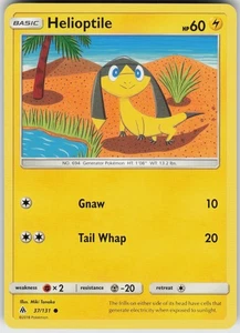 Helioptile 37/131 Common  SM - Forbidden Light - Picture 1 of 1