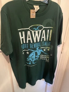 Hollister Men’s Hawaii Exclusive Surfer Shirt Size XL Brand New With Tags - Picture 1 of 3