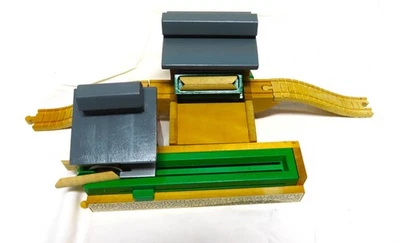 Thomas Wooden Railway Sodor Sawmill with Dumping Depot Saw Mill Split Log Car - Image 1 of 4