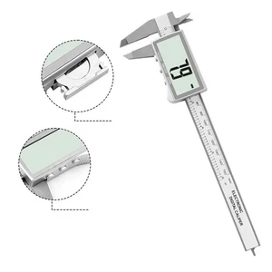 150mm Digital Caliper Lightweight Measuring Tool for Various Applications - Picture 1 of 12