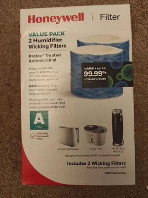 Honeywell Value Pack-2 Filtro Humidificador Absorbente Tipo A Serie HAC504 Foto 1 de 4