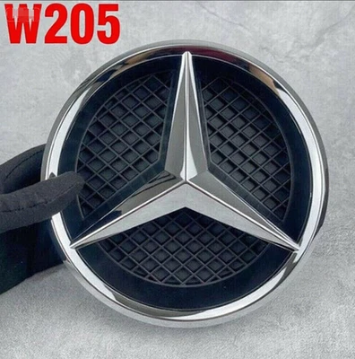 Front Grille Star Emblem Logo 2011-2018 Fit- Mercedes-Benz C43 C300 E350 CLA250 - Image 1 of 4
