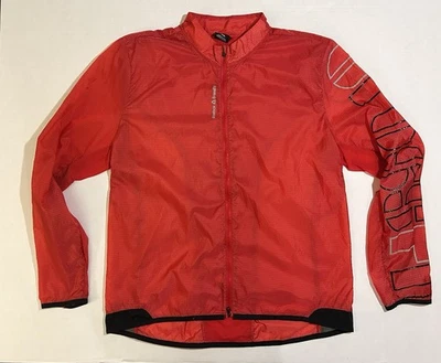 Chaqueta cortavientos deportiva roja Reebok Crossfit The Clock Is Watching adulto XL Foto 1 de 4