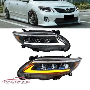 Fits Toyota Corolla 2011-2013 Projector LED DRL Headlight W/Projection Modules - Bild 1 von 14