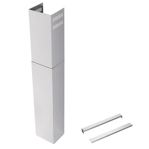 Kitchen Vent Hood Extension Stainless Steel Wall Mount Range Hood Chimney Pip... - Picture 1 of 6