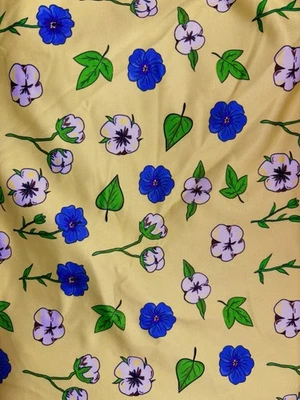 Lycra deportiva con impresión digital personalizada de flor de cuchara de 1 yarda de alta calidad por yarda #40751985 Foto 1 de 3