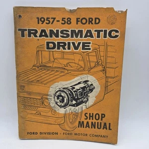 1957-1958 Ford Transmatic Drive Shop Manual Complete Service Information - Bild 1 von 11