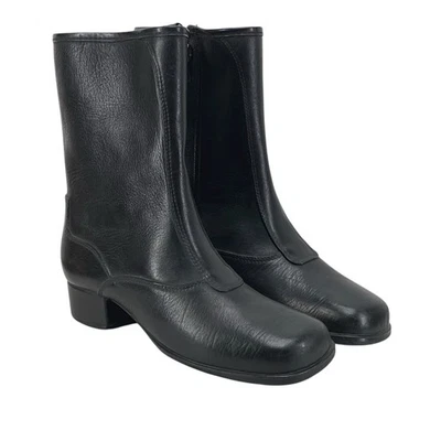 Botas de Colección Sears Imitación Cuero Talla 7 M Hechas en EE. UU. Impermeables Forradas con Cremallera (HF17) Foto 1 de 4