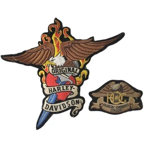 Due toppe Harley Davidson - Foto 1 di 12