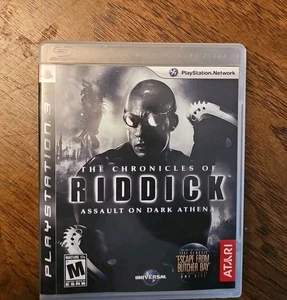 Chronicles of Riddick: Assault on Dark Athena (Sony PlayStation 3, 2009) PS3 CIB - Picture 1 of 4