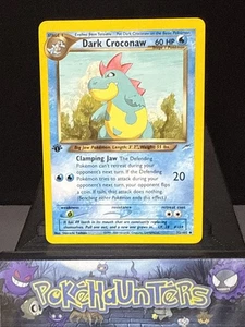 Pokemon Dunkles Croconaw 32/105 1. Edition Neo Destiny Non Holo Light Play - Bild 1 von 3