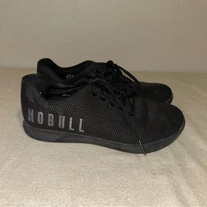 No Bull Outwork Krafttraining Workout ALLE schwarzen Schuhe Größe 8W/6,5M - Bild 1 von 7