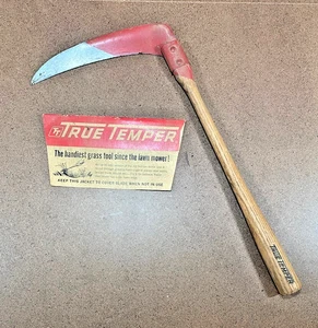 Vintage Sichel - True Temper federleichter Rasentrimmer / Sichel - Bild 1 von 6